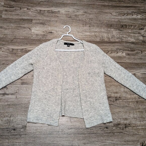 Vero Moda Soft Grey cable knit Cardigan - Picture 1 of 3